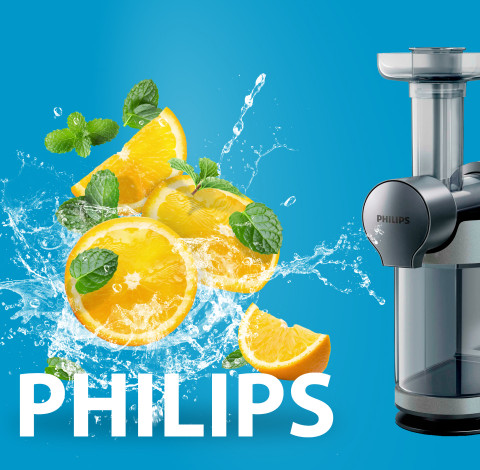 PHILIPS Juicer Promo Page